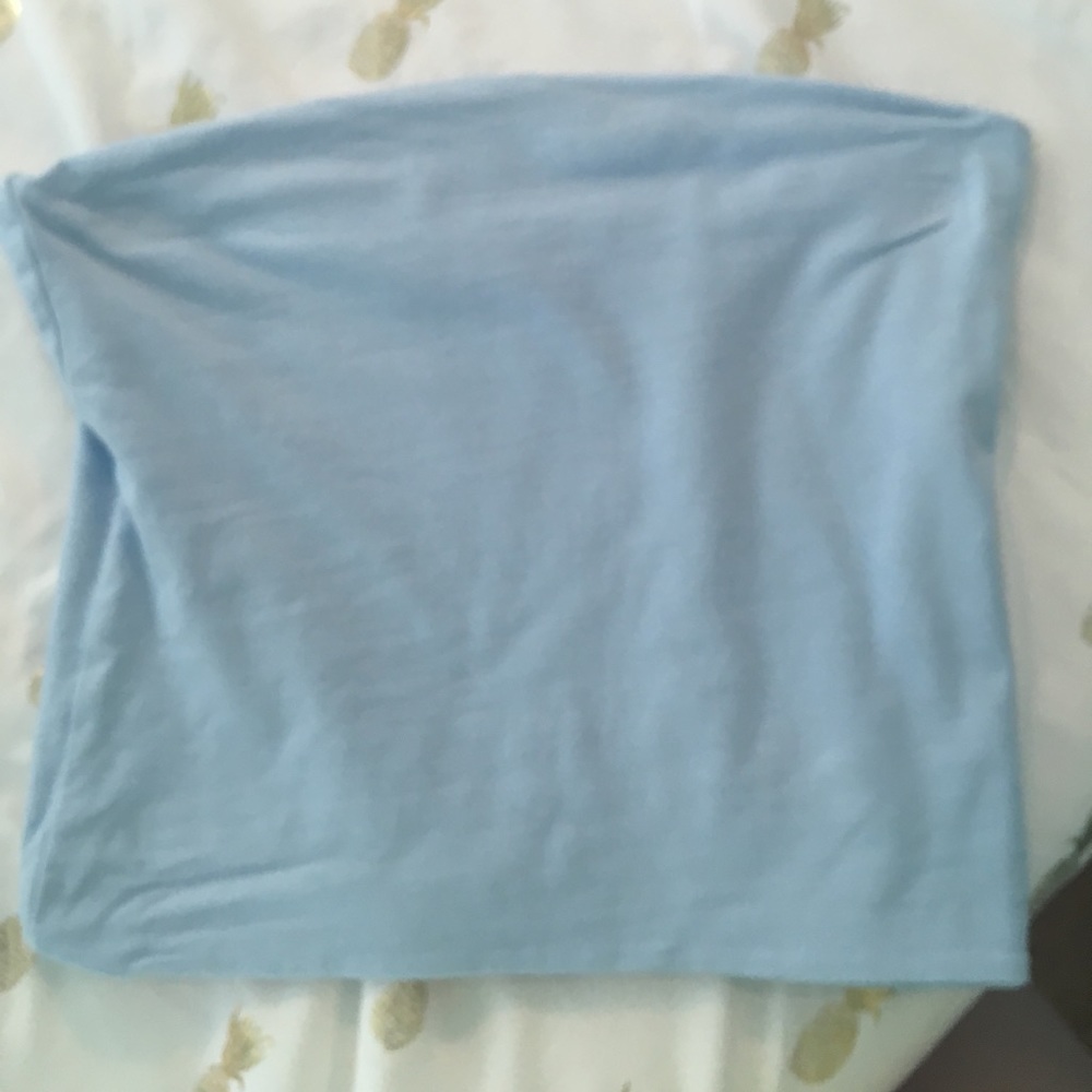 Brandy Melville blue tube top